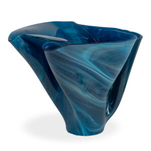 Folded Glass Vase