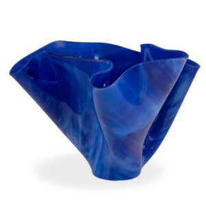 Folded Glass Vase