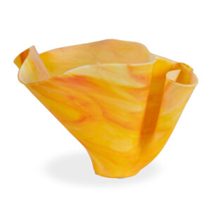 Folded Glass Vase