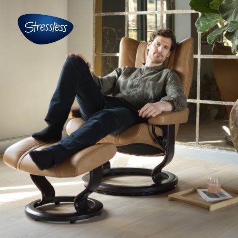 Stressless Wing $500 off Paloma leather colors through march 25, 2024