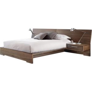 Sonoma Queen Bed with Hanging Nightstands