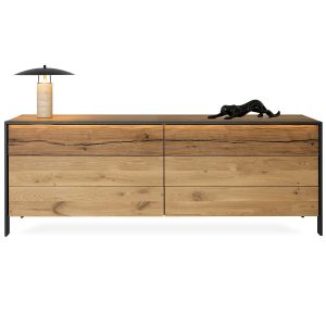 Steel 6-Drawer Double Dresser