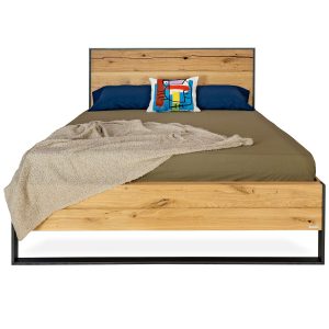 Steel King Bed