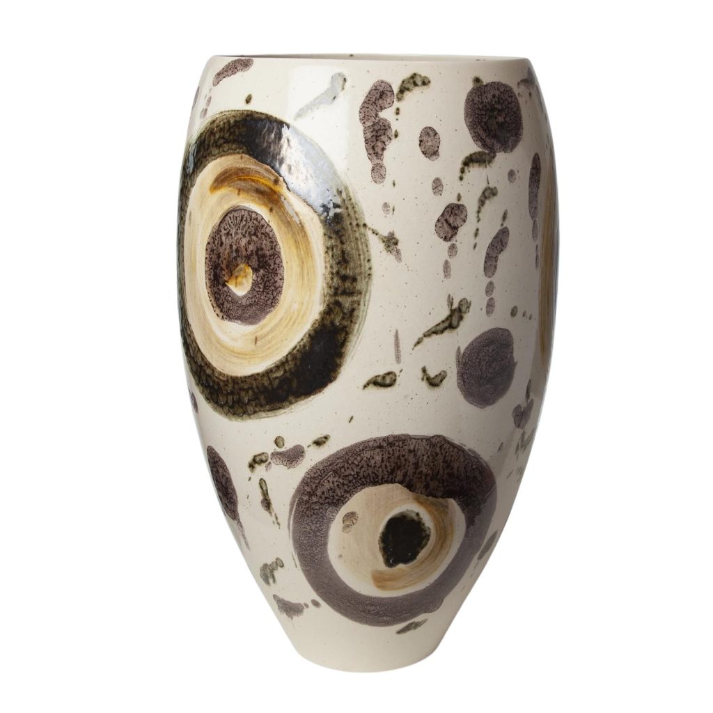 Earthtone Spots Vase